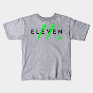 Eleven Green Kiss Kids T-Shirt